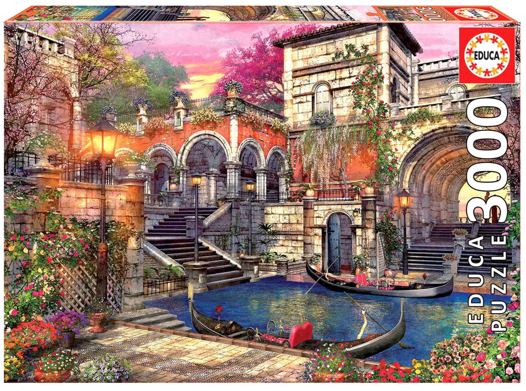 Puzzle 3000 Romans w Wenecji Włochy 109600