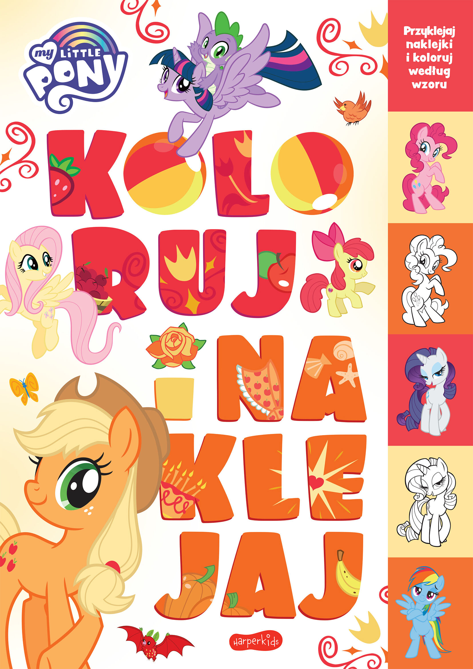 My Little Pony. Koloruj i naklejaj