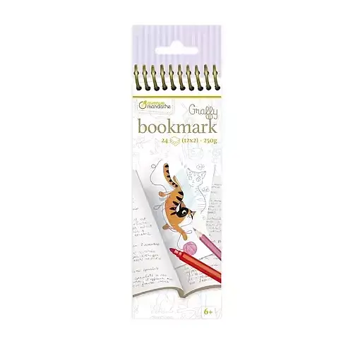 Zakładki do książek Graffy Bookmark - Koty