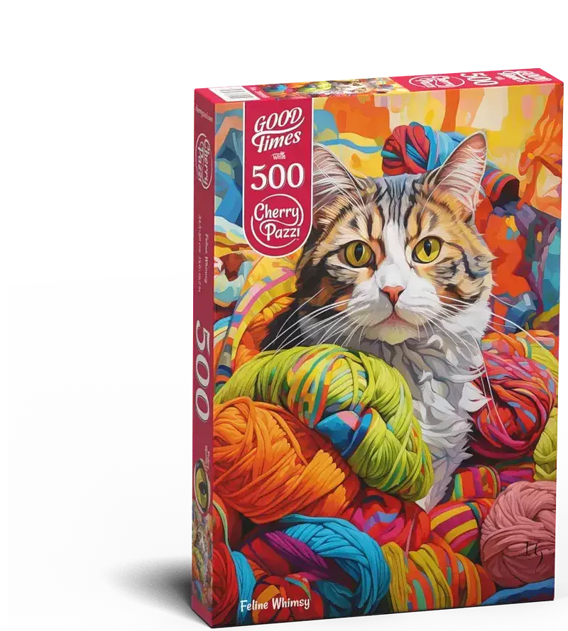 Puzzle 500 cherrypazzi feline whimsy 20098