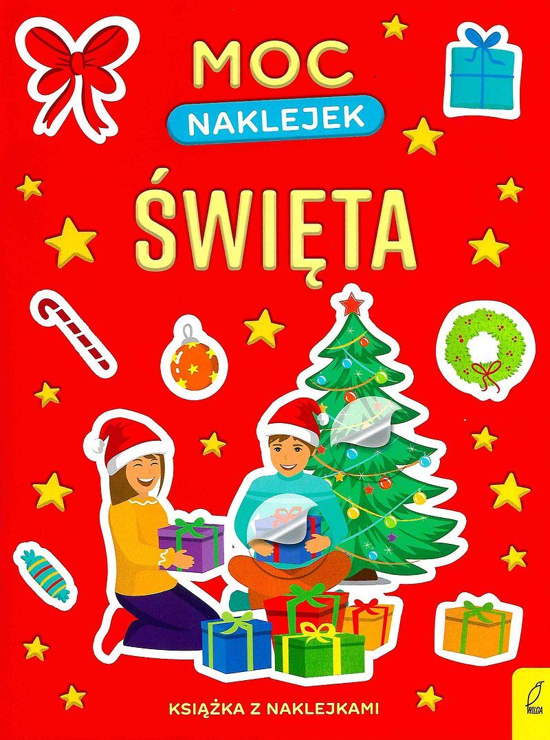 Moc naklejek. Święta