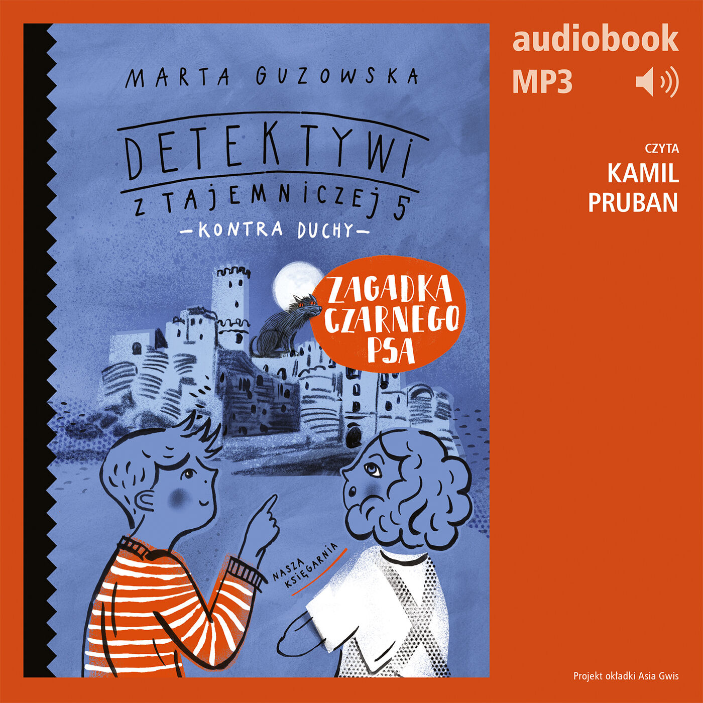 Zagadka czarnego psa. Detektywi z Tajemniczej 5 kontra duchy (audiobook MP3)