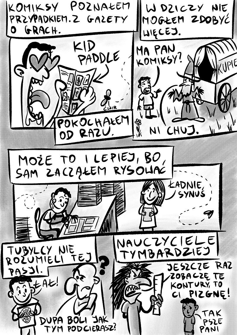 Jak zostałem Komiksiarzem dorastając w dziczy