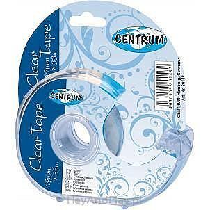 Taśma biurowa z dyspenserem 19mm x 33m 40mic 80148 centrum