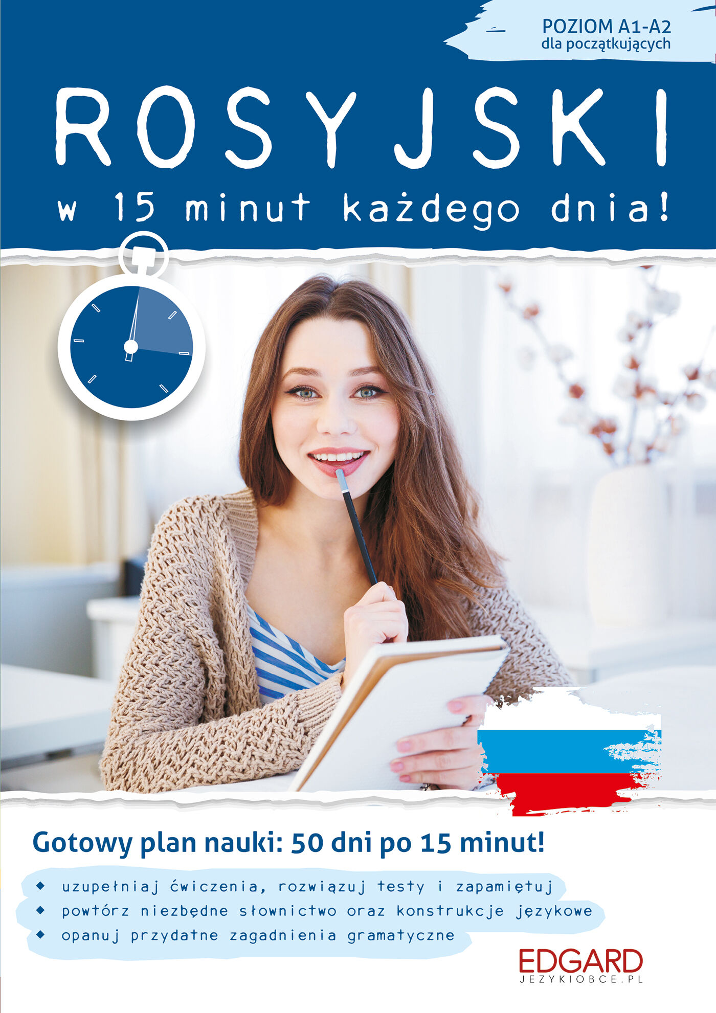 Rosyjski w 15 minut każdego dnia dla początkujących