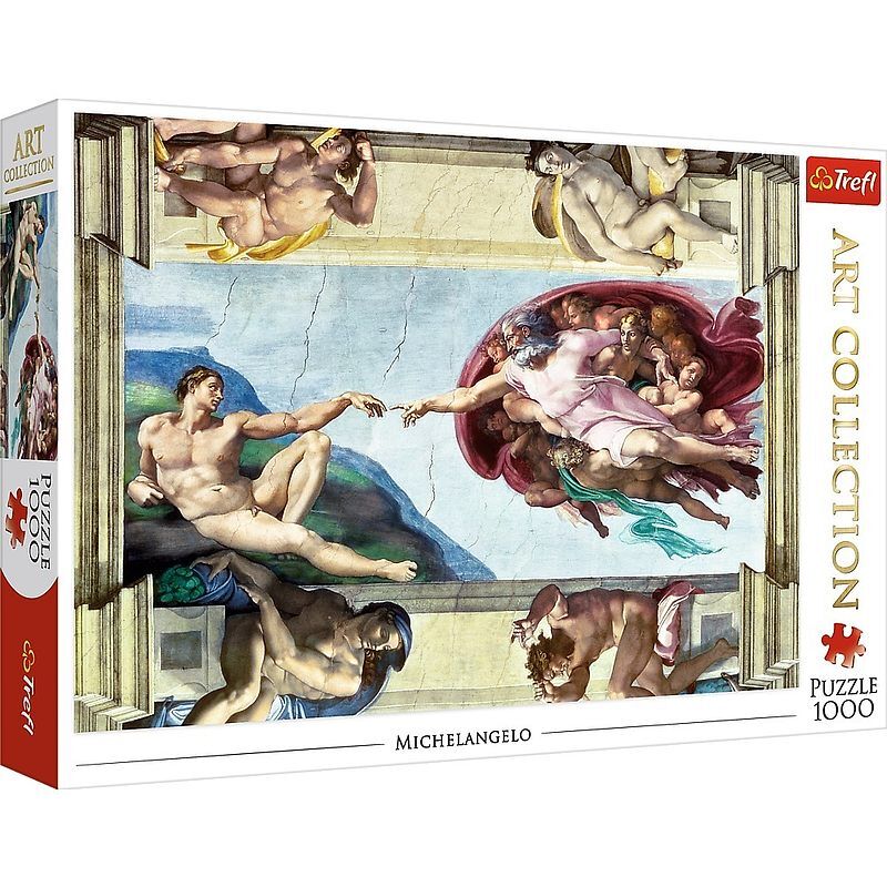 Puzzle Art Collection - Stworzenie Adama 1000