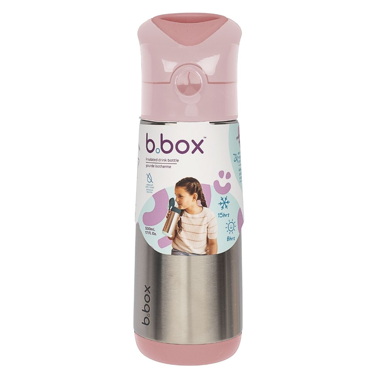Bidon 500ml termiczny Blush Crush