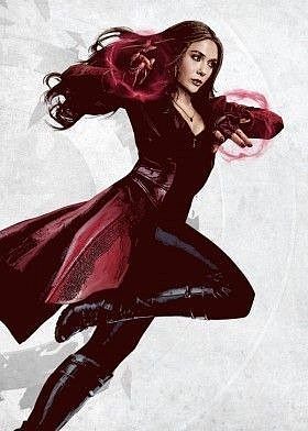 Plakat Scarlet Witch - Civil War United We Stand 352 M