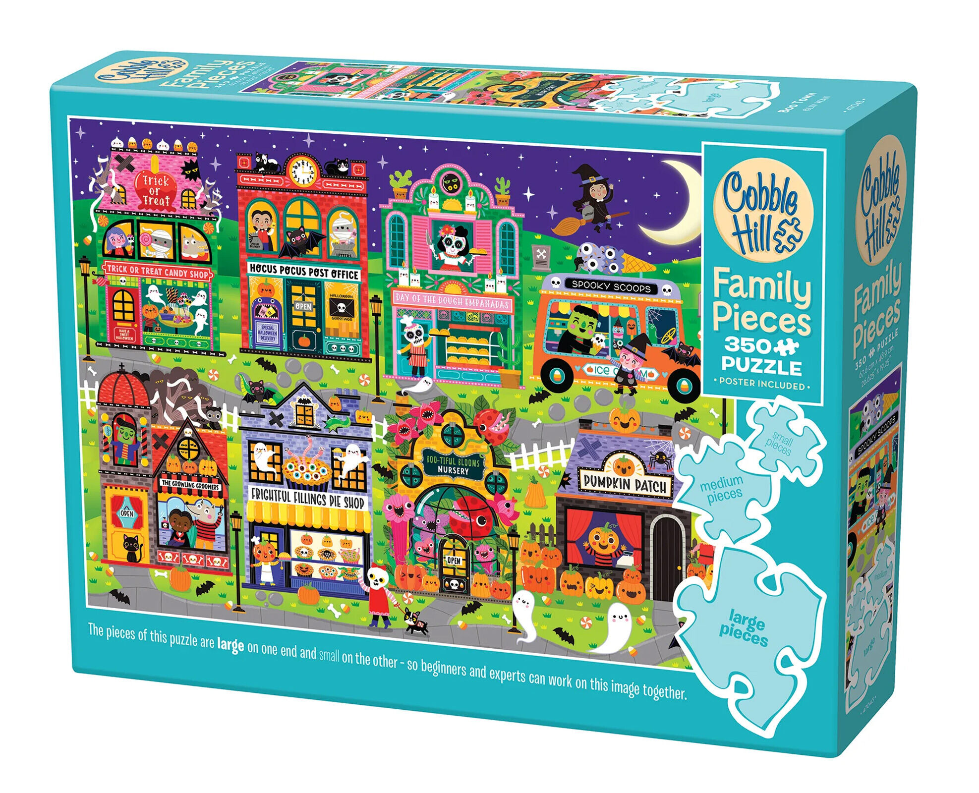 Puzzle 350 Miasteczko Halloween 113583