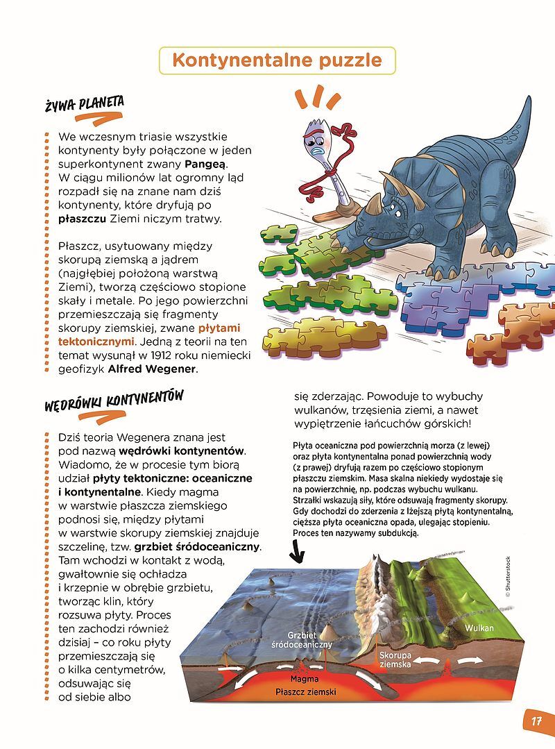 Nauka z komiksem. Era dinozaurów - 01 - Straszne jaszczury, czyli dinozaury triasu.