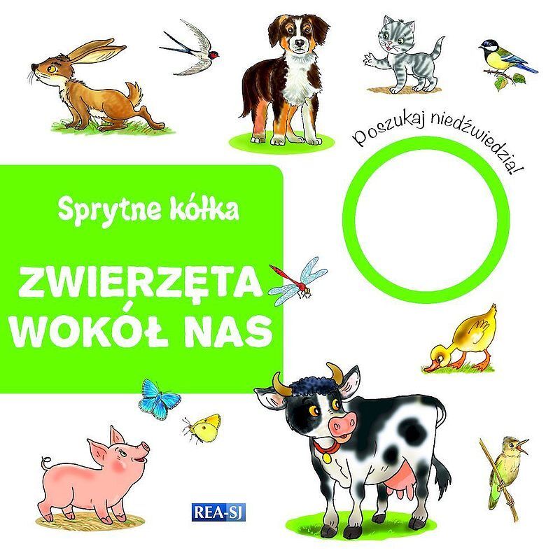 Sprytne kółka zwierzęta wokół nas