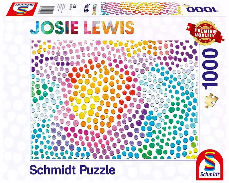 Puzzle 1000 pq josie lewis kolorowe bańki mydlane 111718