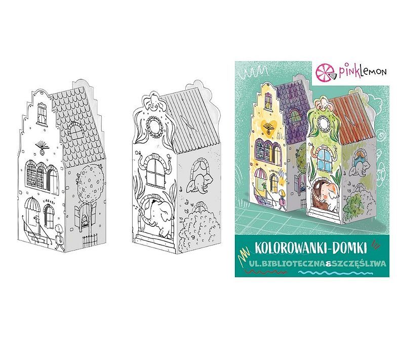 Domek mini ul. Biblioteczna i szczęśliwa