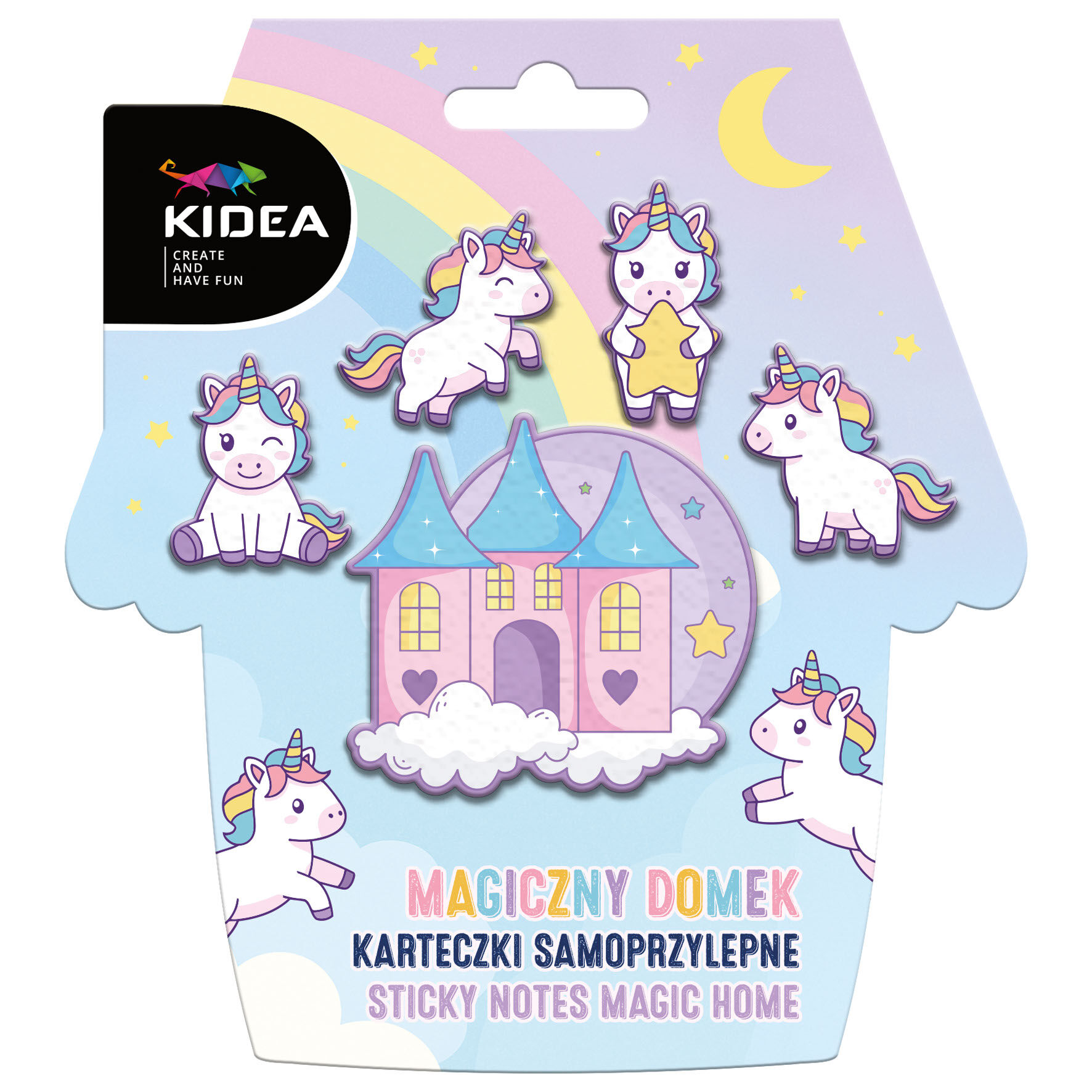 Karteczki samoprzylepne Magiczny domek Kidea