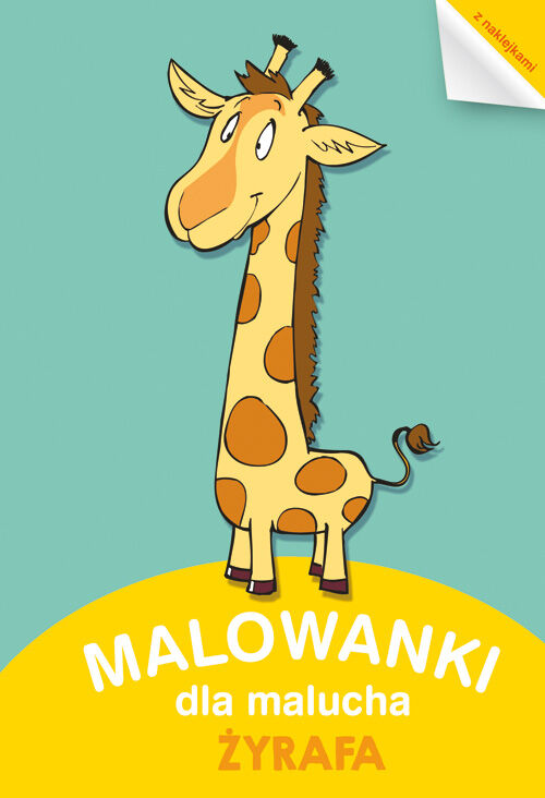 Żyrafa malowanki dla malucha