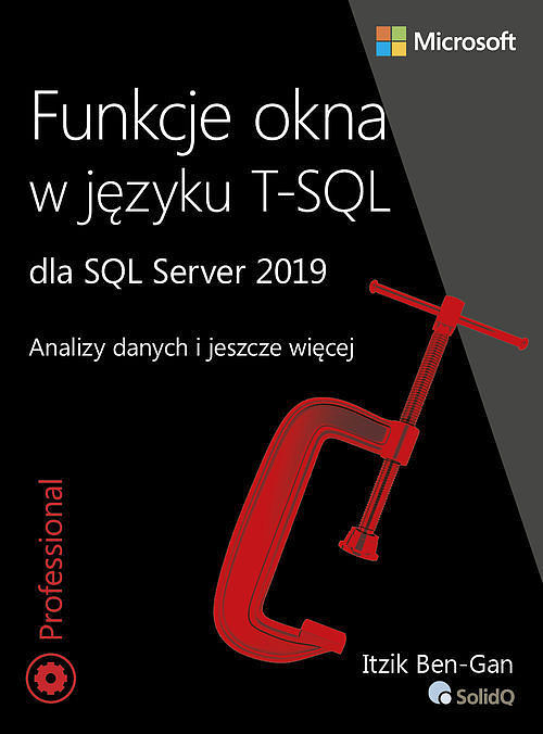 Funkcje okna w języku T-SQL dla SQL Server 2019.