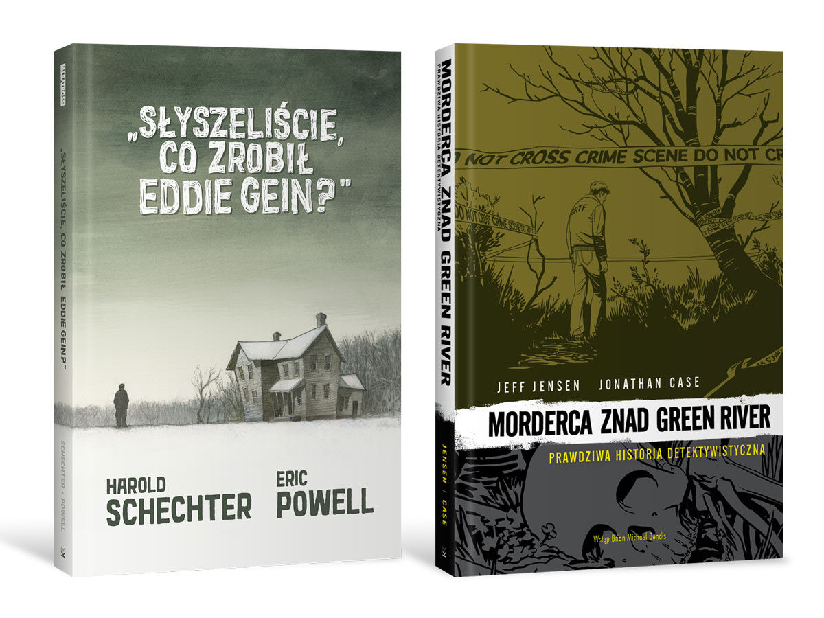 KBOOM CRIME - Pakiet Słyszeliście, co zrobił Eddie Gein? + Morderca znad Green River