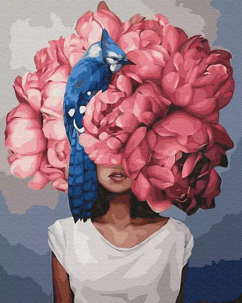 Malowanie po numerach piwonie amy judd