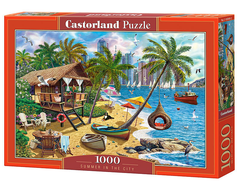 Puzzle 1000 el.  C-105045-2 Summer in the City