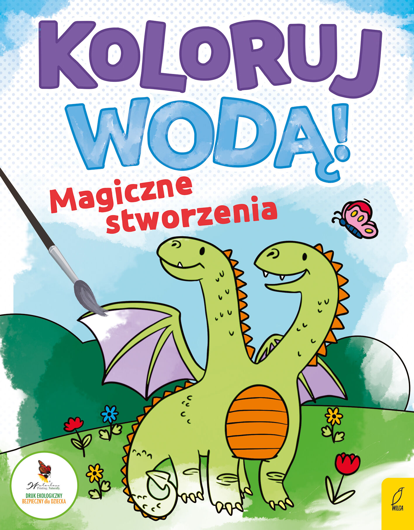 Koloruj wodą. Magiczne stworzenia