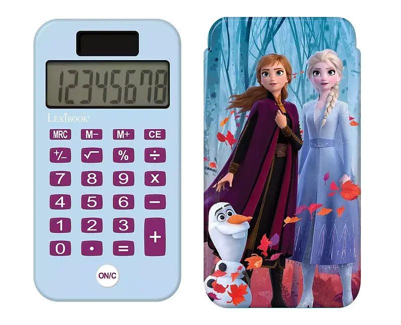 Kalkulator kieszonkowy disney frozen z osłoną ochronną c45fz