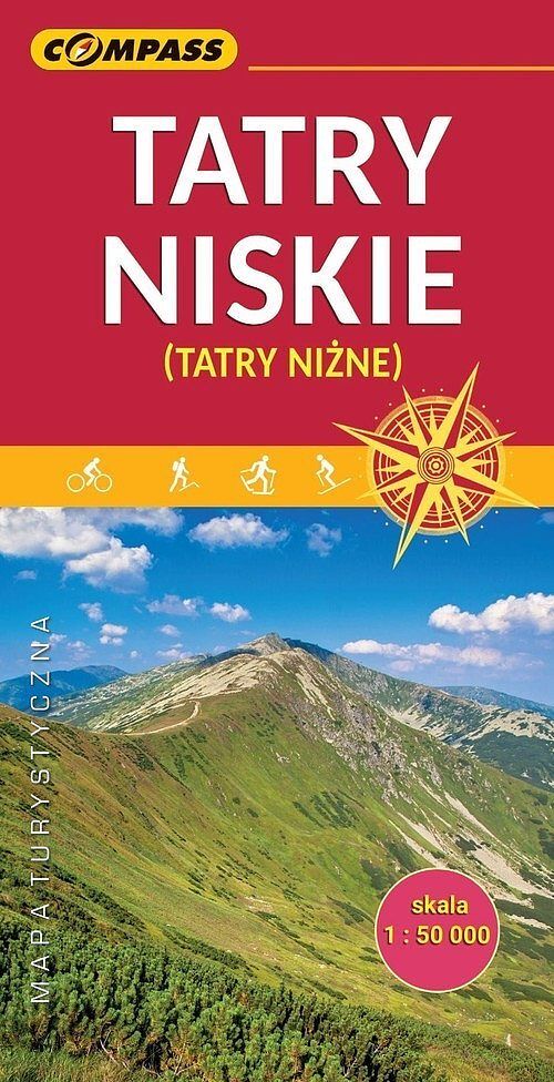 Tatry Niskie. Mapa turystyczna w skali 1:50 000