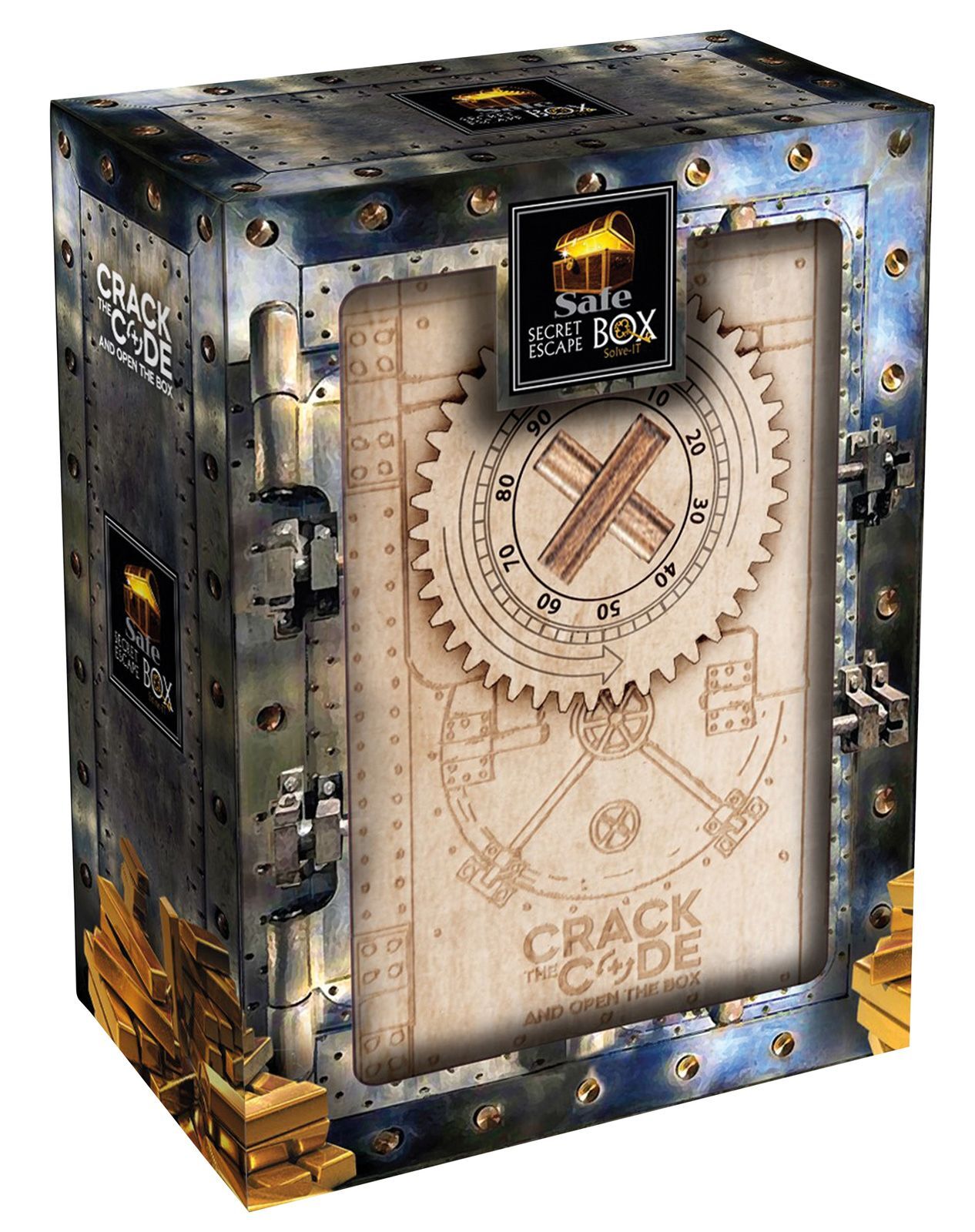 Łamigłówka Escape Box Safe Secret poziom 3/4