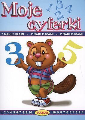 Moje cyferki z naklejkami