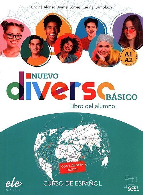 Diverso basico Nuevo A1+A2 podręcznik + zawartość online