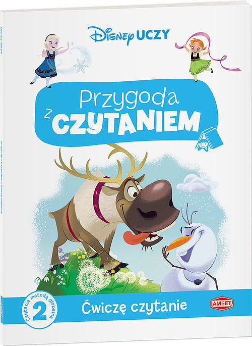 Disney Uczy. Kraina Lodu. Przygoda z czytaniem Ćwiczę czytanie