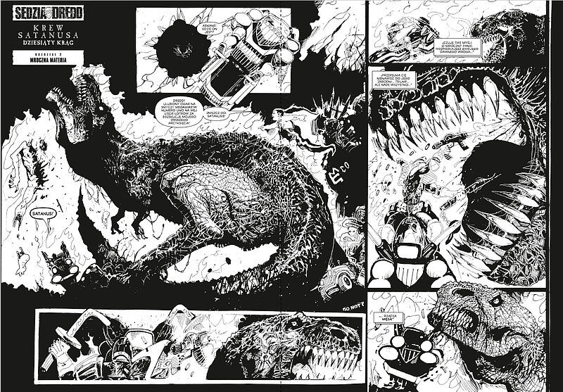 Sędzia Dredd - Krew Satanusa / Dziesiąty Krąg