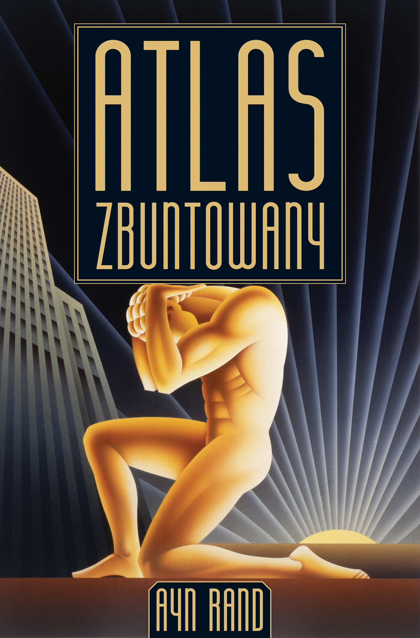 Atlas zbuntowany TW. OPRAWA