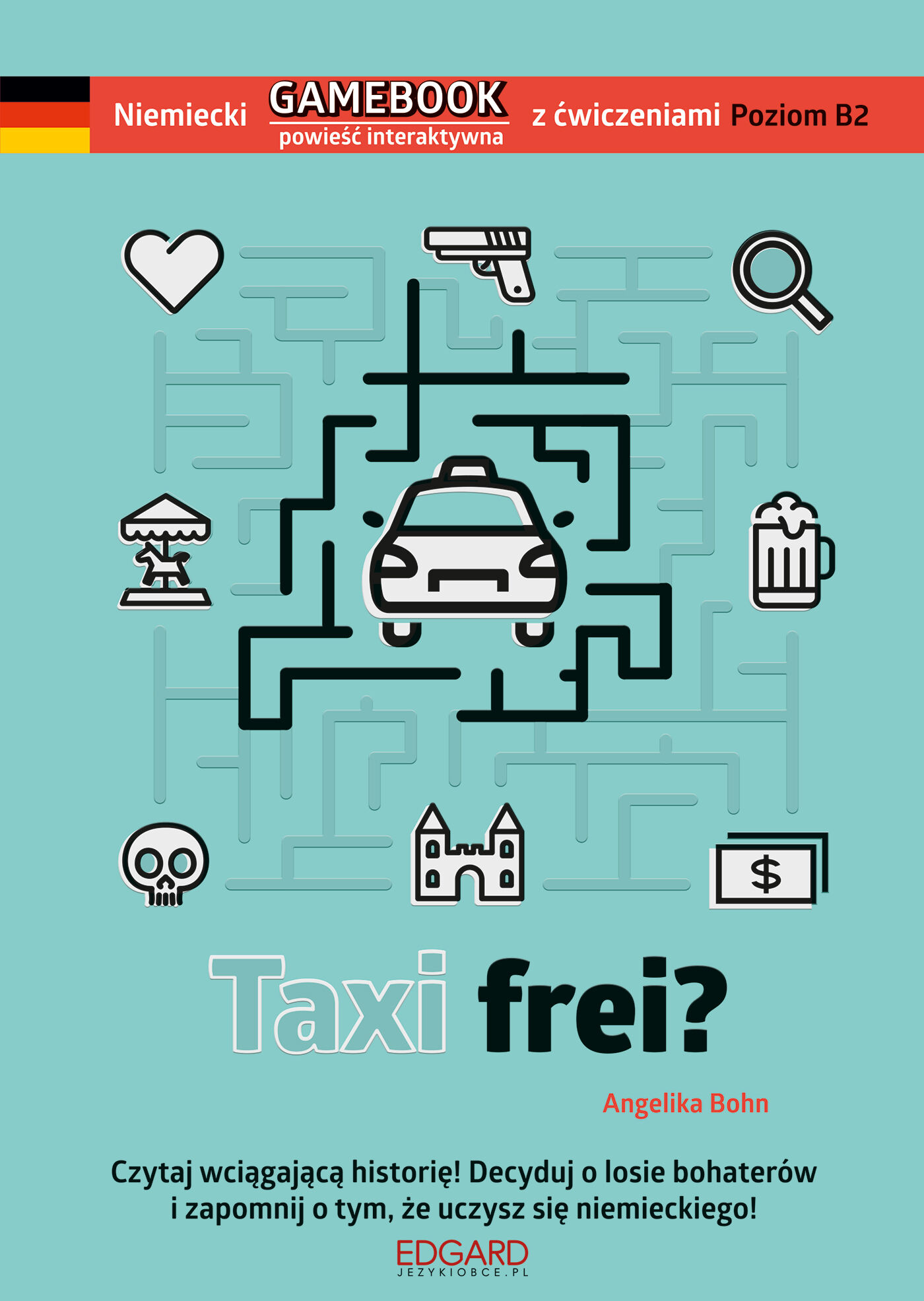 Niemiecki GAME BOOK z ćwiczeniami Taxi frei?
