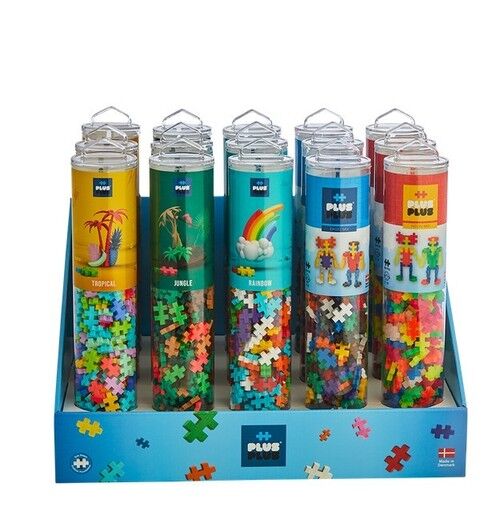 Plus-Plus Tuby Mix Display 15 sztuk