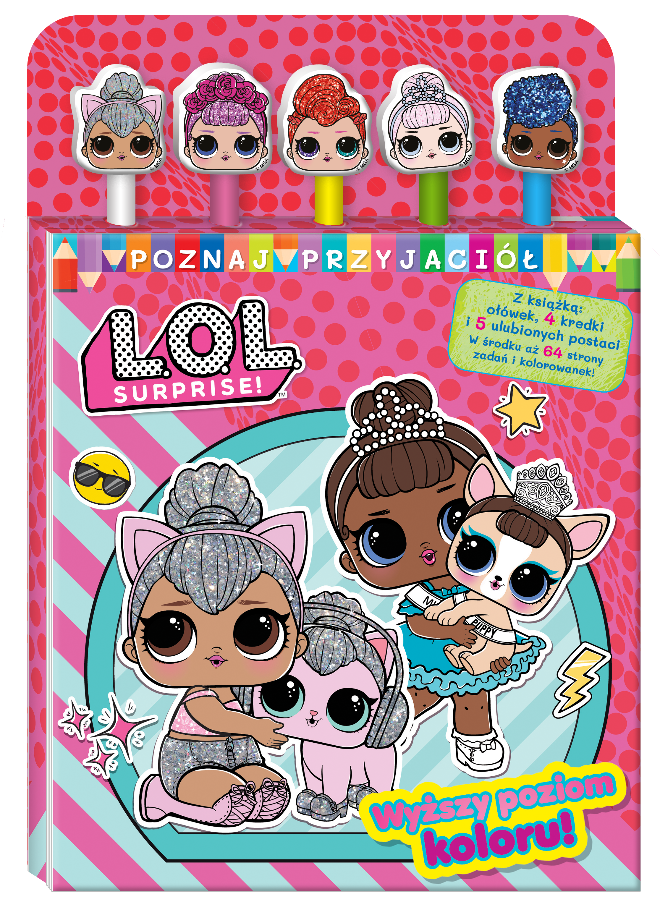 L.O.L. Surprise! Poznaj przyjaciół. Wyższy poziom koloru!