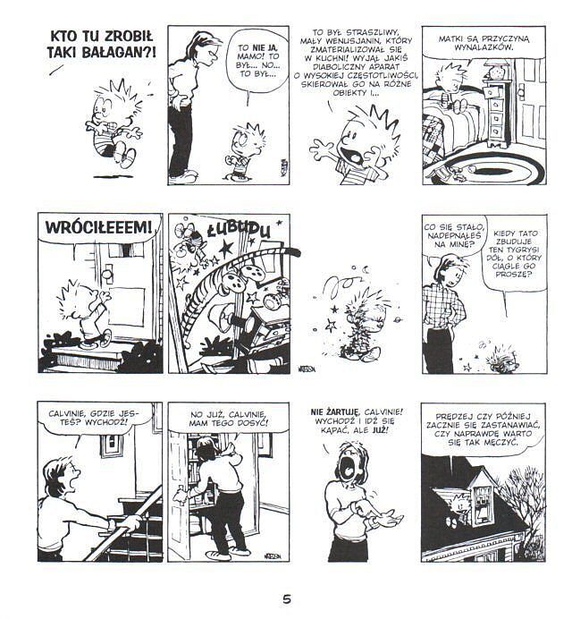 Calvin i Hobbes - 05 - Zemsta pilnowanych