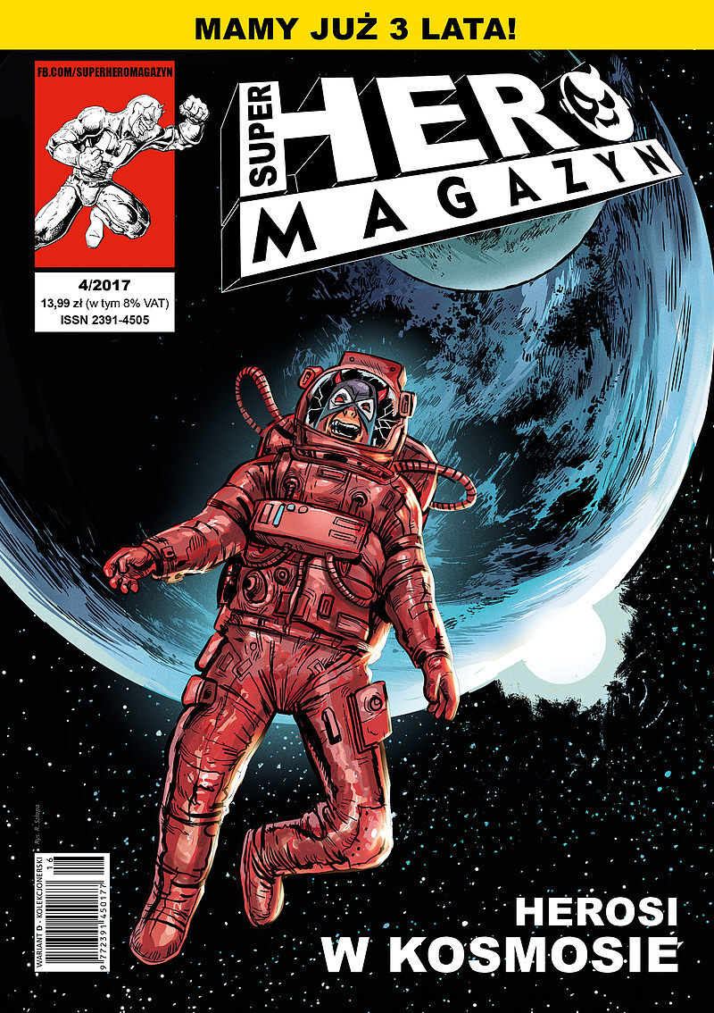 SuperHero Magazyn - 21 - (04/2017) okładka D