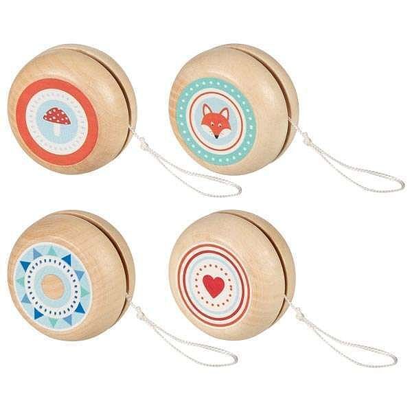 Drewniane yo-yo goki 1szt. Mix