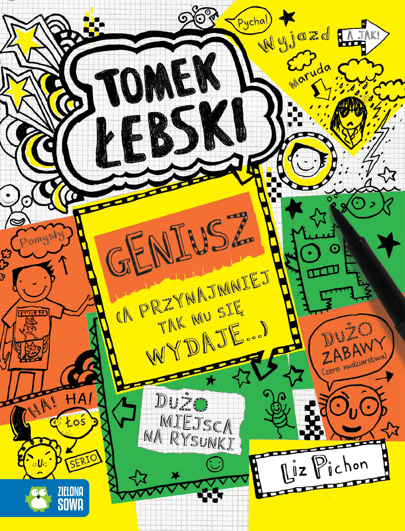Tomek Łebski geniusz a przynajmniej tak mu się wydaje