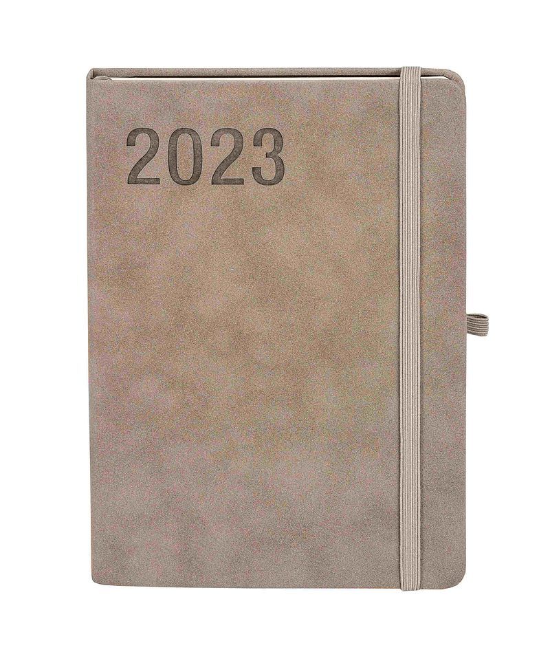 Kalendarz 2023 nuba a5 szary tdw