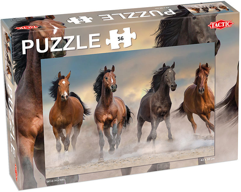 Puzzle 56 wild horses