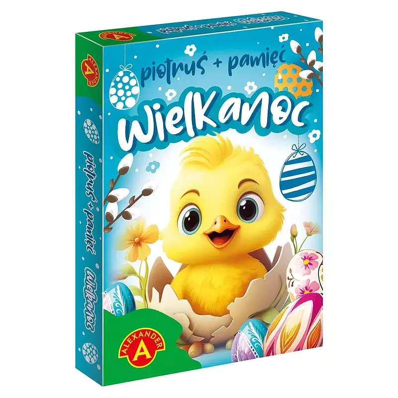 Karty piotruś +pamięć wielkanoc