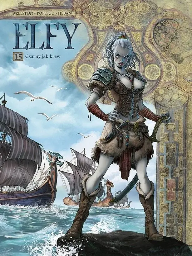 Świat Akwilonu. Elfy - 15 - Czarny jak krew