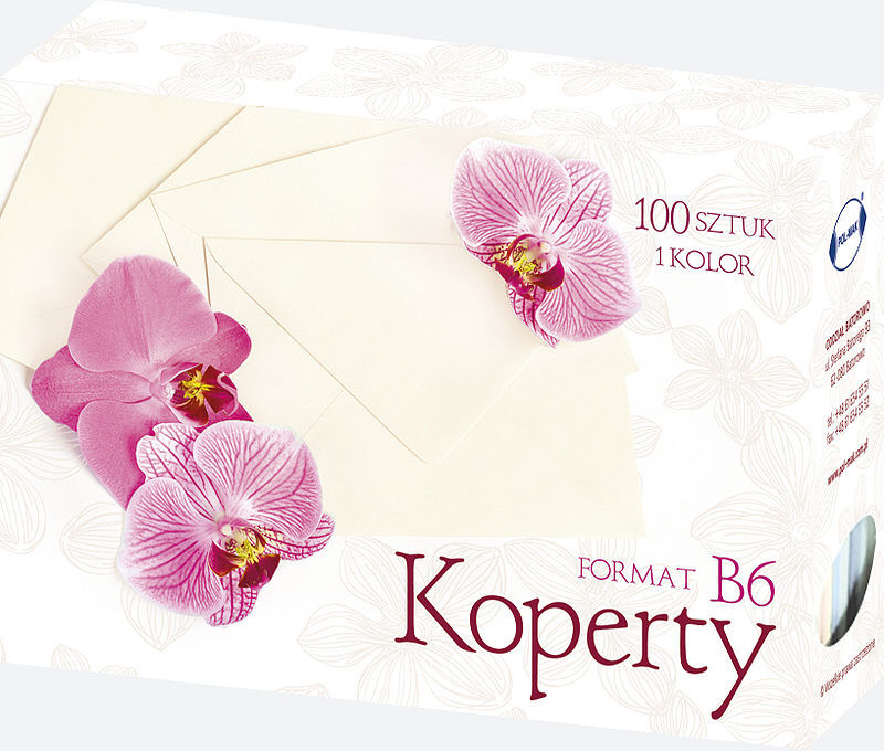 Koperty b6 ecru kb6 ko 457 pol mak