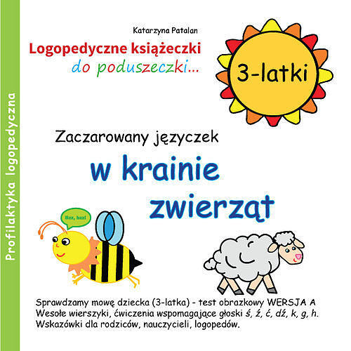 Zaczarowany języczek w krainie zwierząt 3-latki