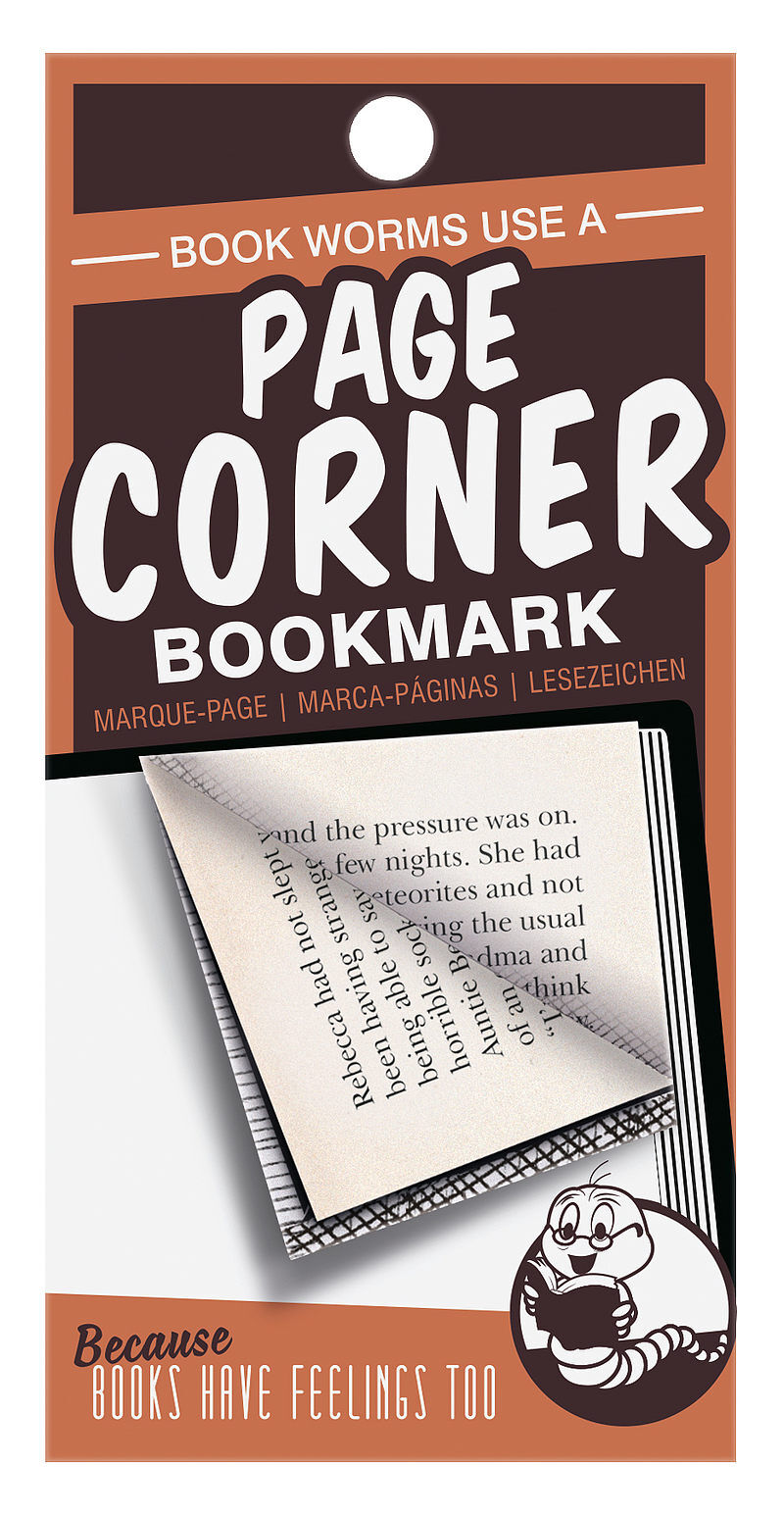 Page corner - zakładka narożnikowa do książki worms