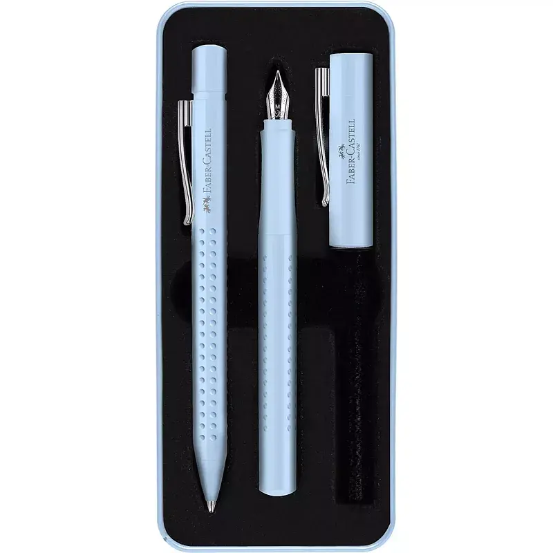 Zestaw prezentowy grip 2010 faber-castell  pióro wieczne + długopis