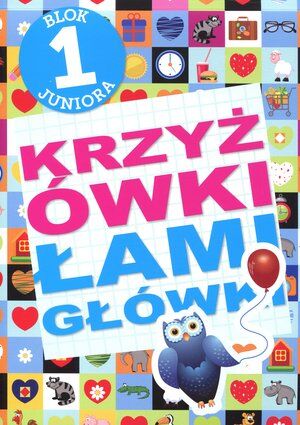 Krzyżówki łamigłówki blok juniora 1