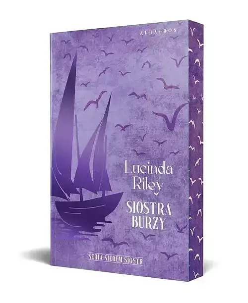 Siostra Burzy. Cykl Siedem Sióstr. Tom 2 (barwione brzegi)