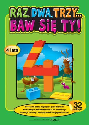 Raz dwa trzy baw się ty 4 lata
